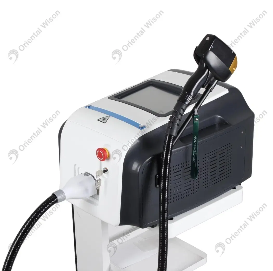 2025 Newest Portable Diode Laser Triple Wavelength Hair Removal Laser Machine