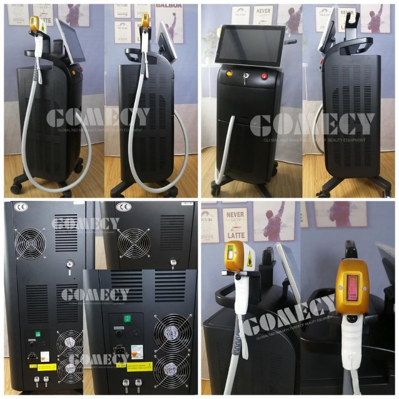 Professional Diode Laser Hair Removal Machine with Triple Wavelength Cooling System