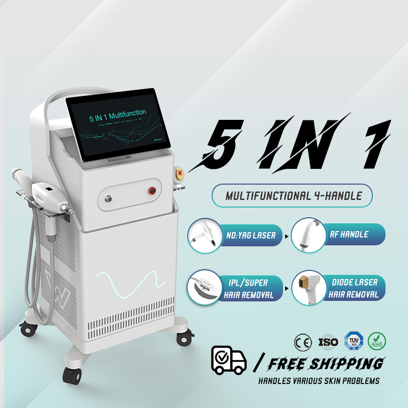 Permanent Hair Removal Laser Machine IPL Hair Removal Skin Rejuvenation Device