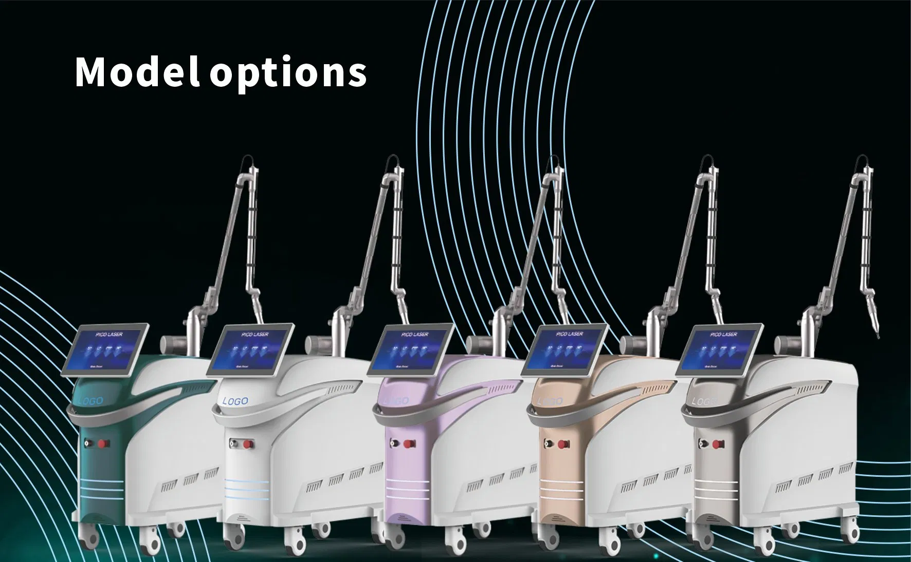 Aesthetic Picosecond Laser 532nm 1064nm Scar Tattoo Freckle Removal Machine