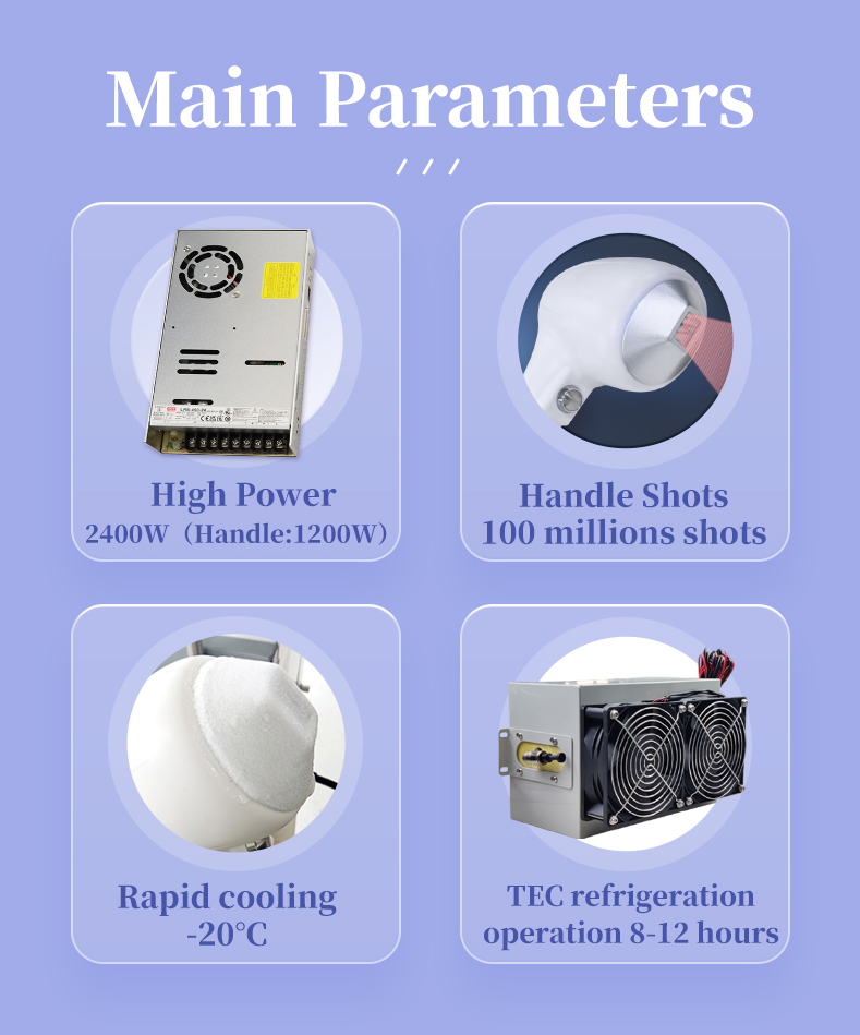 Wholesale Portable 88 755 1064nm Diode Laser Removal Machine Beauty Machine for Hair Removal