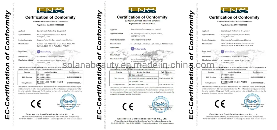 Certifications