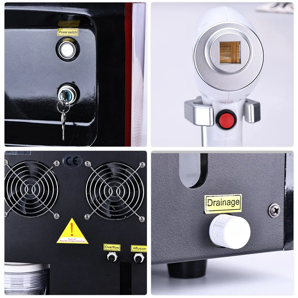 OEM Efficient 3 Wavelengths 755nm, 808nm, 1064nm 5 Million Shots Diode Laser Hair Removal Device