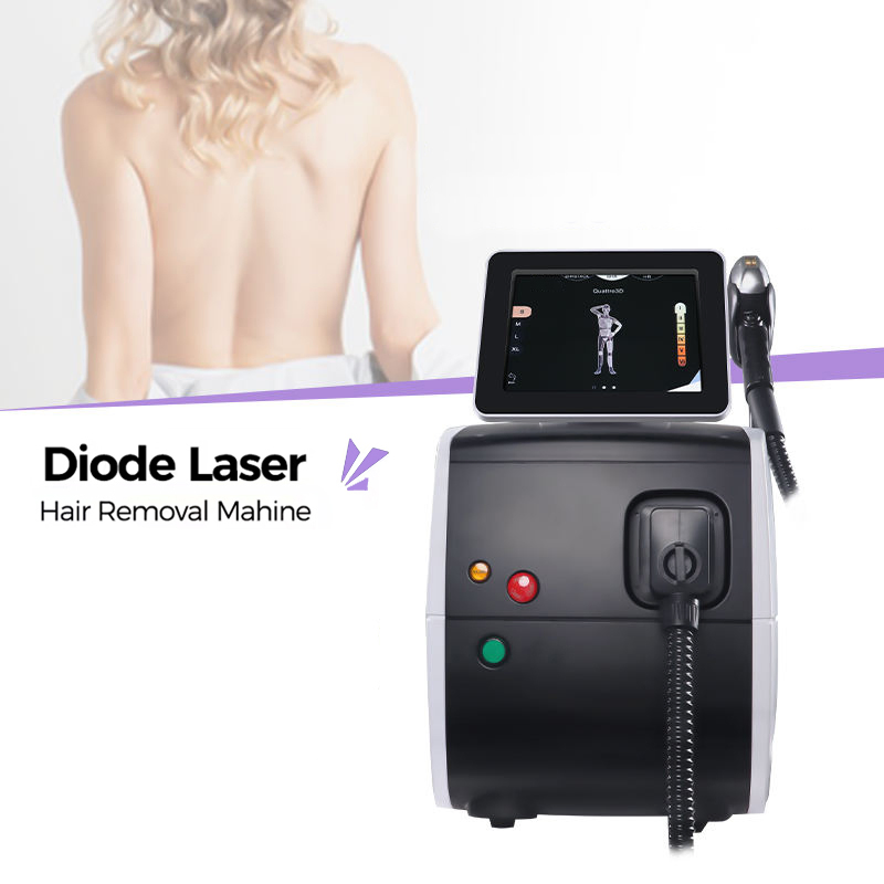 3 Wavelength Diode Laser Hair Removal System CE Certified Eco-Friendly Materials RoHS Compliant