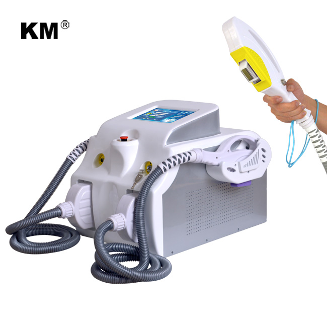 Cosmetics Korea IPL Laser Epilation Permanent Hair Removal Ice Face Beauty Machine / Laser Opt Skin Rejuvenation New Device