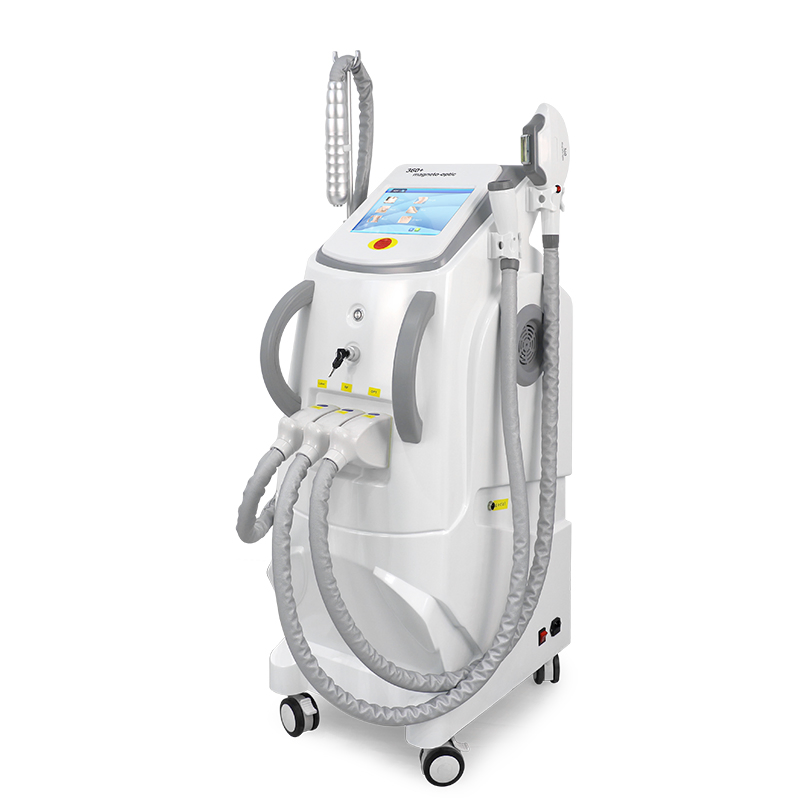 3 in 1 Multifunction 360 Elight IPL RF ND YAG Laser Opt Machine Opt IPL Fast Laser Hair Removal Beauty Equipment