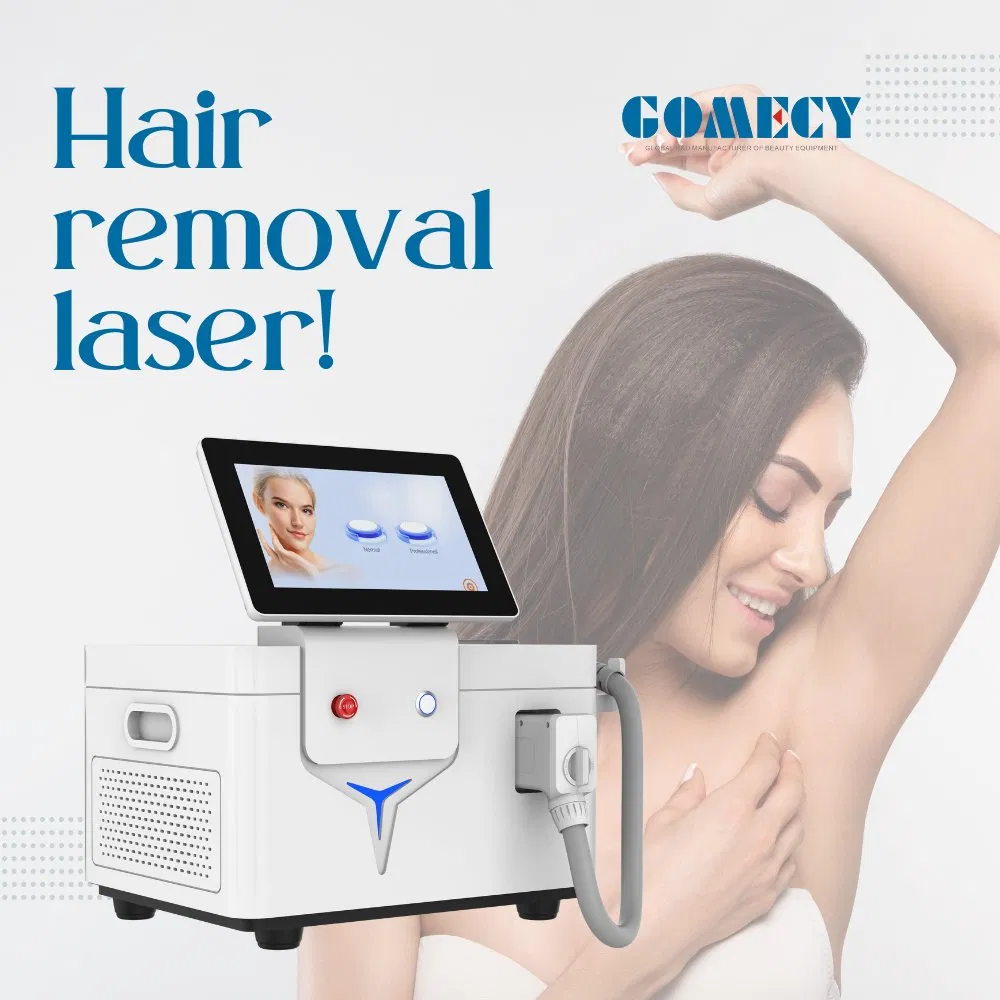 Ice Portable Laser Hair Remover 2025 755 808 1064nm Triple Wavelengths Diode Laser Hair Removal Machine