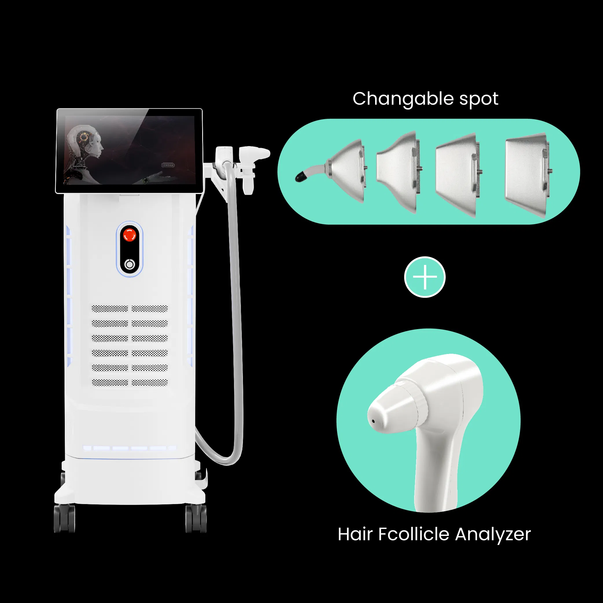 Ultimate Diode Laser Hair Removal System for Beauty Professionals