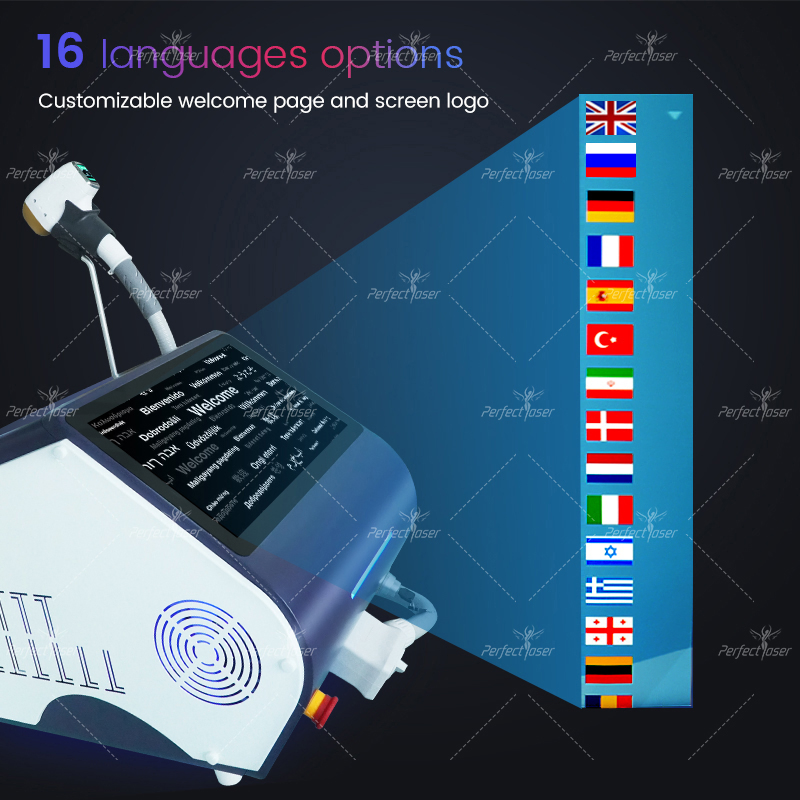 Portable Diode Laser Hair Removal at Home Diodo 1200W Machine