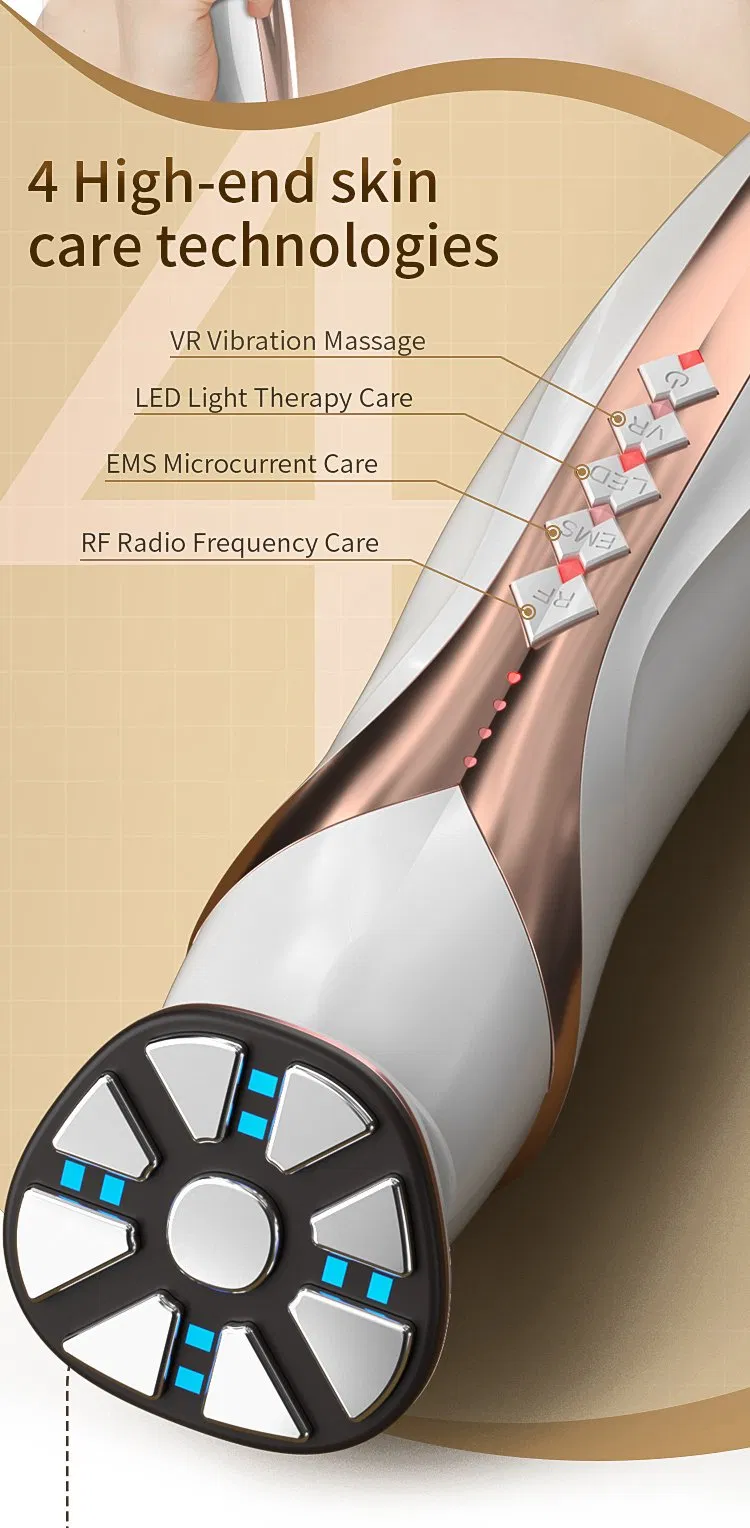 Electric Current Lifting Facial Device for Home Use
