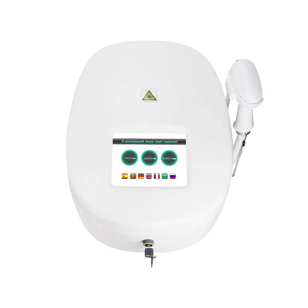 Portable High Power 600W Permanent Electric Laser Diode 808 Hair Removal Medical Laser Equipments for SPA Clinics