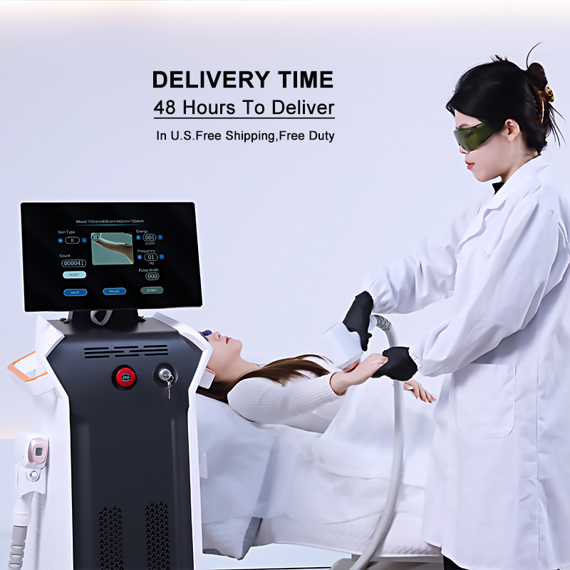 Dm60 Professional 3000W Diode Laser Hair Removal 755nm 808nm 940nm 1064nm Laser Hair Removal Device