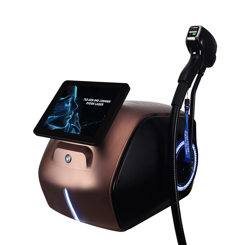 755 808 940 1064nm 4 Waves Permanent Hair Removal Machine Portable Diode Laser Hair Removal