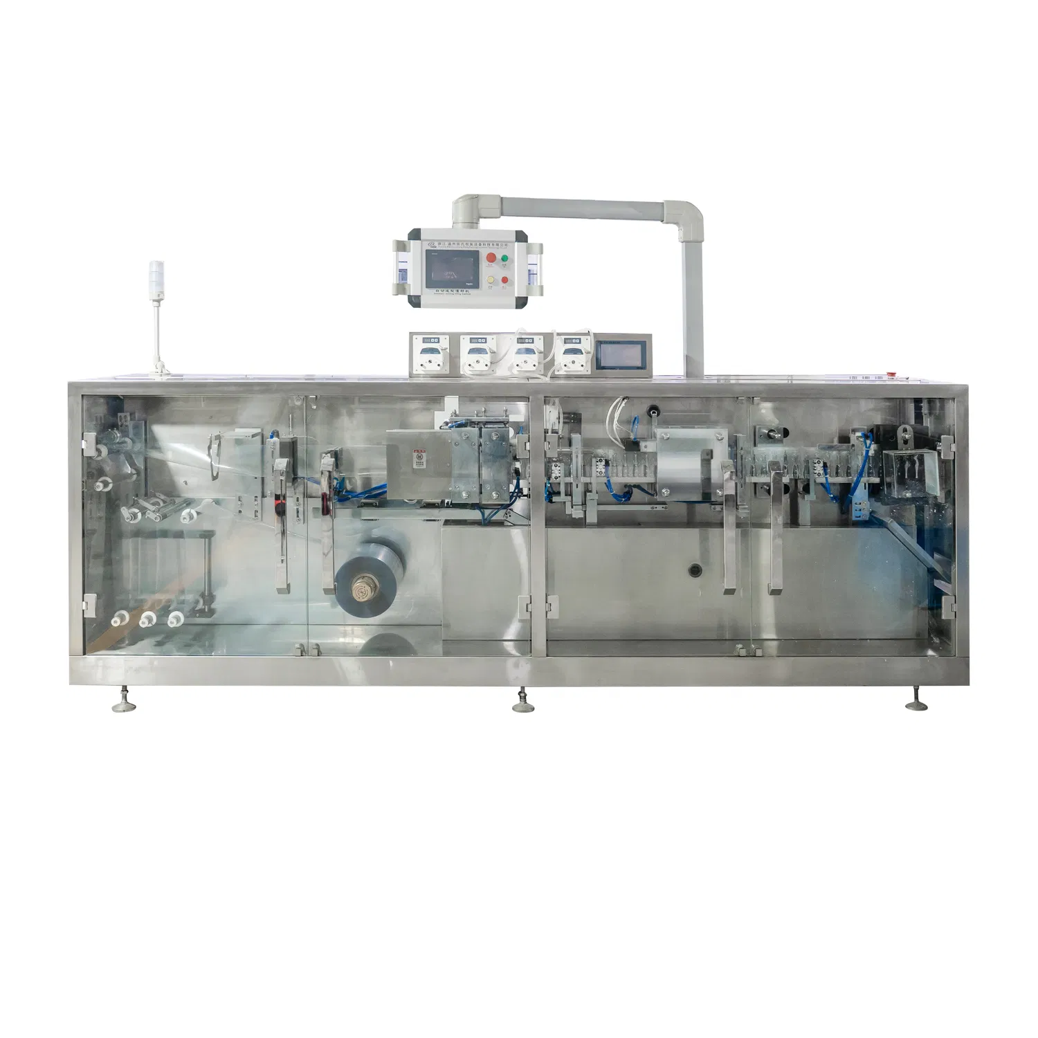 Touch Screen Controlled Automatic Filling and Sealing Machine