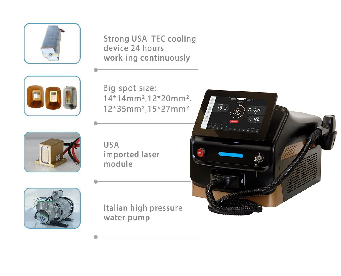 2026 Newest Cheap Price Diode Laser Epilator 808 810nm Portable Model Witih High Power Beauty Equipment