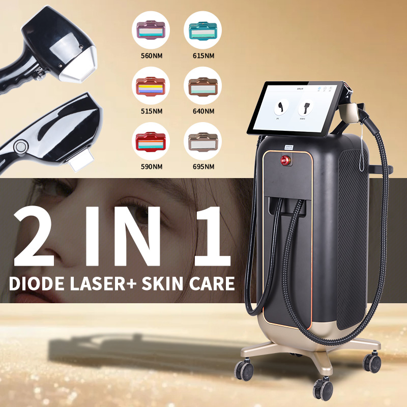 Skin Care Equipment IPL Laser Hair Removal Machine Acne Pigment Removal and Vascular Treatment