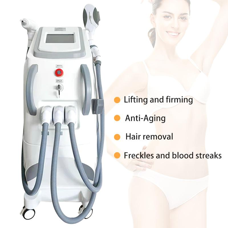 3 in 1 Multifunctional Beauty Machine High Quality Opt Laser Hair Removal ND YAG Laser RF Hair Removal Device Pico Laser