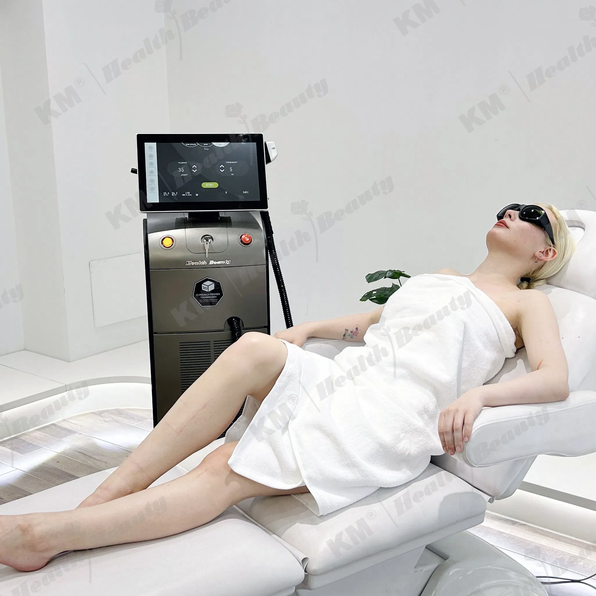 Km Ice Titanium 2025 Ice Diode Laser Triple Wavelength 755 808 1064 Laser Hair Removal Price