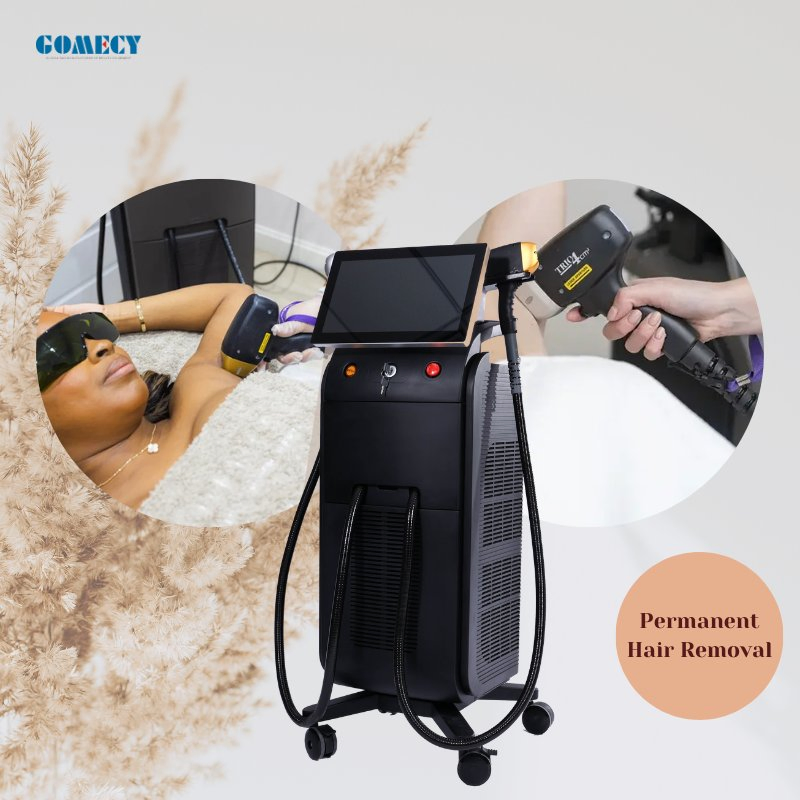 Professional Diode Laser Hair Removal Machine with Triple Wavelength Cooling System