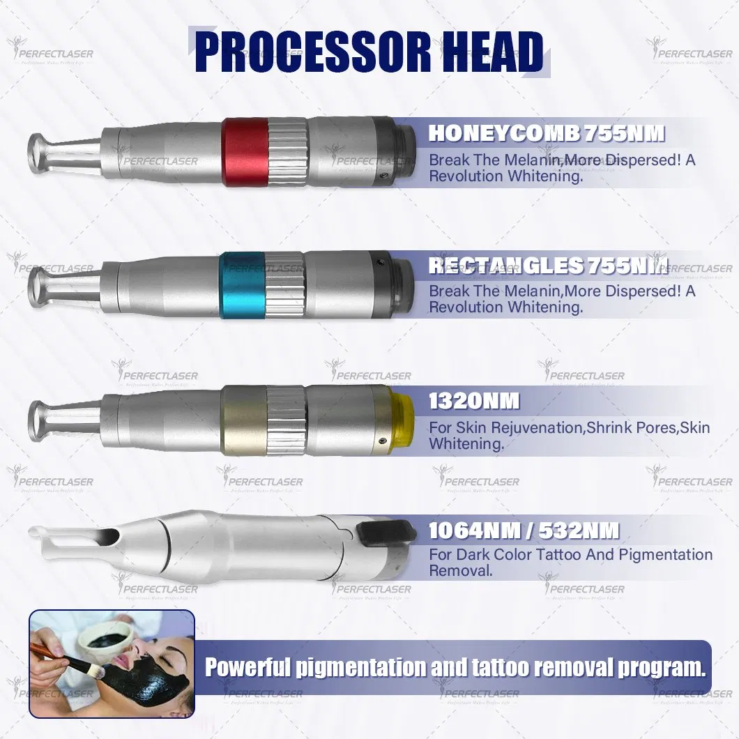 The Best Picosecond Tec Cooling Hair Removal Machine with Single Lamp and Dual Rod Painless Tattoo Removal Pico Laser Price