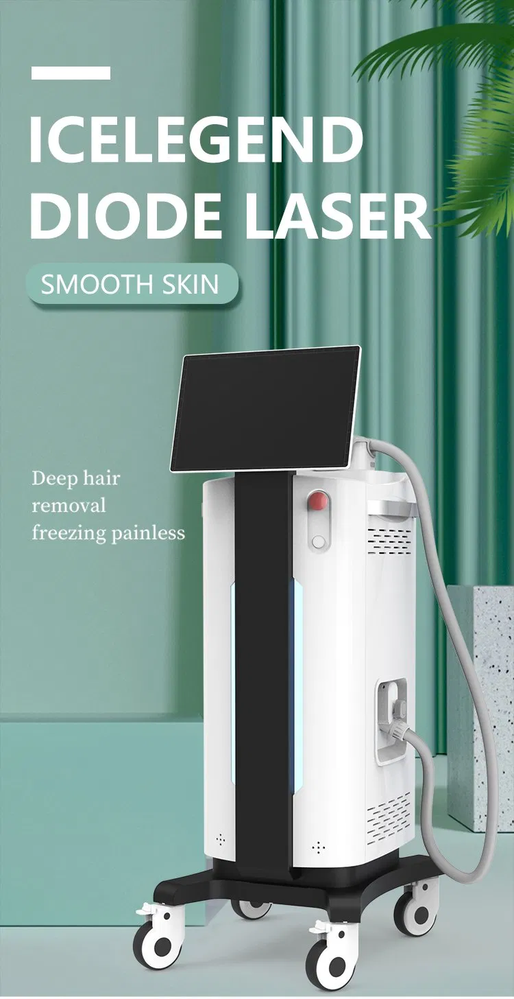 New Arrival 5 in 1 Replaceable Tips Diode Laser Hair Removal Device 1600W Powerful Cooling System