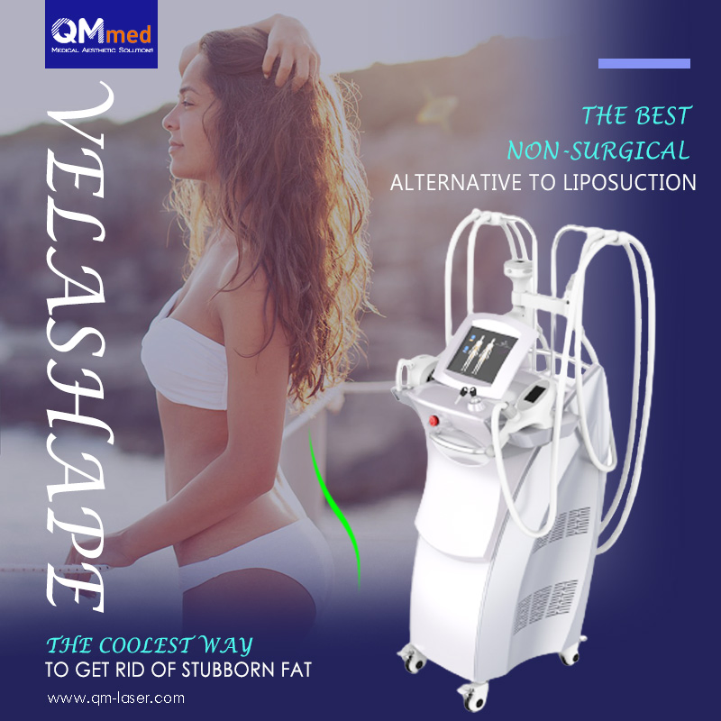 Professional Multifunction Roller Vacuum RF Slimming Body Shape Derma Rolling System for Weight Vela Body Shape V687 PRO Machine