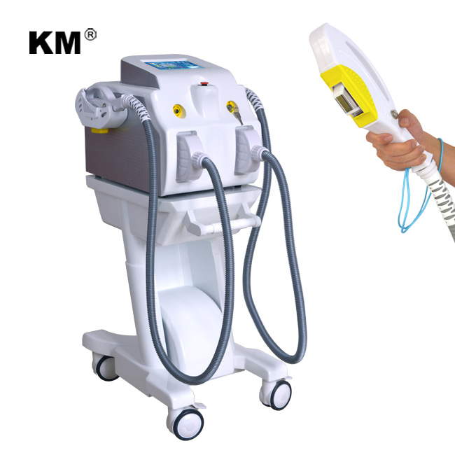 Cosmetics Korea IPL Laser Epilation Permanent Hair Removal Ice Face Beauty Machine / Laser Opt Skin Rejuvenation New Device