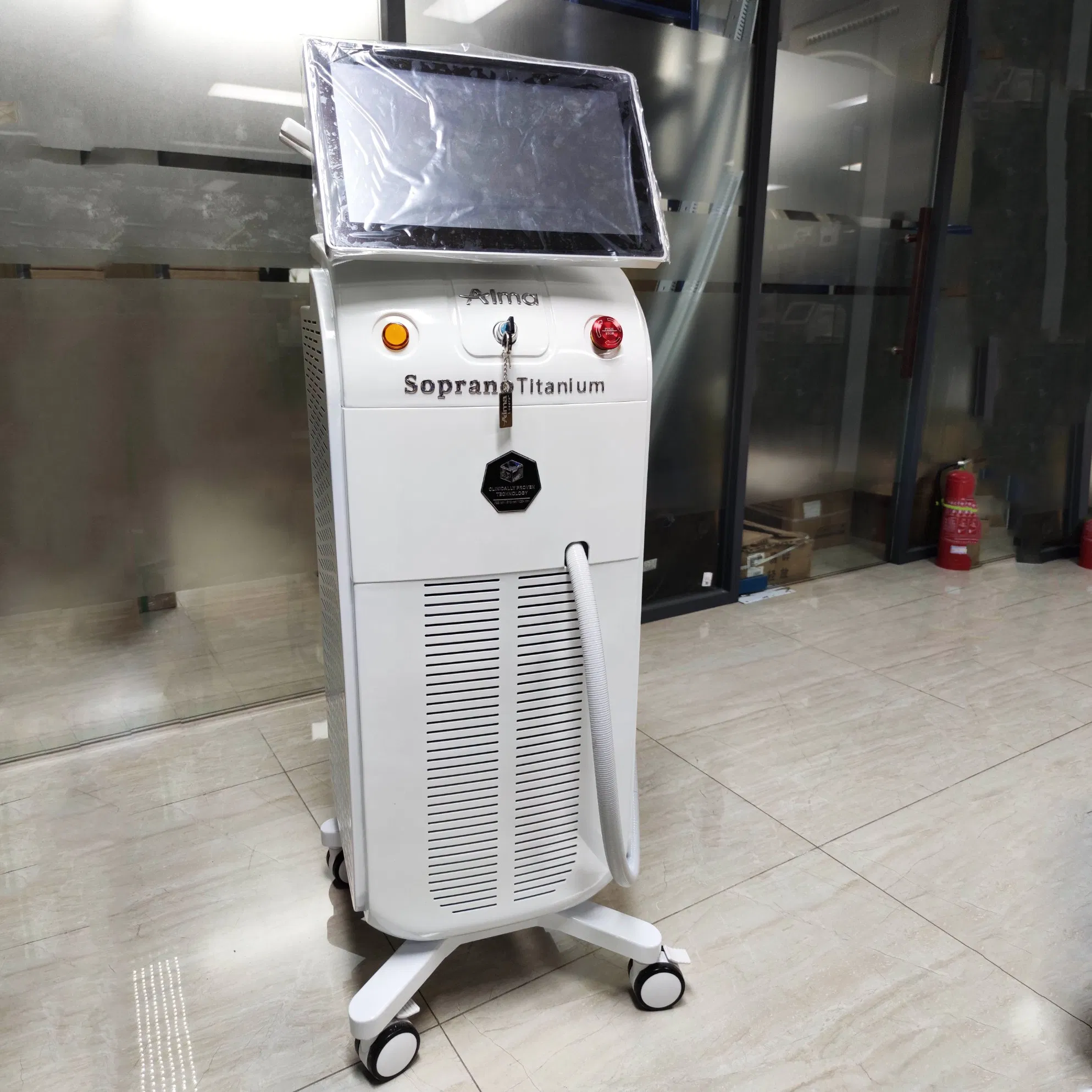 OEM Ice 1200W 1600W Diode Laser Hair Removal /3 Wavelength 755 1064 808 Prano Epilator Laser System