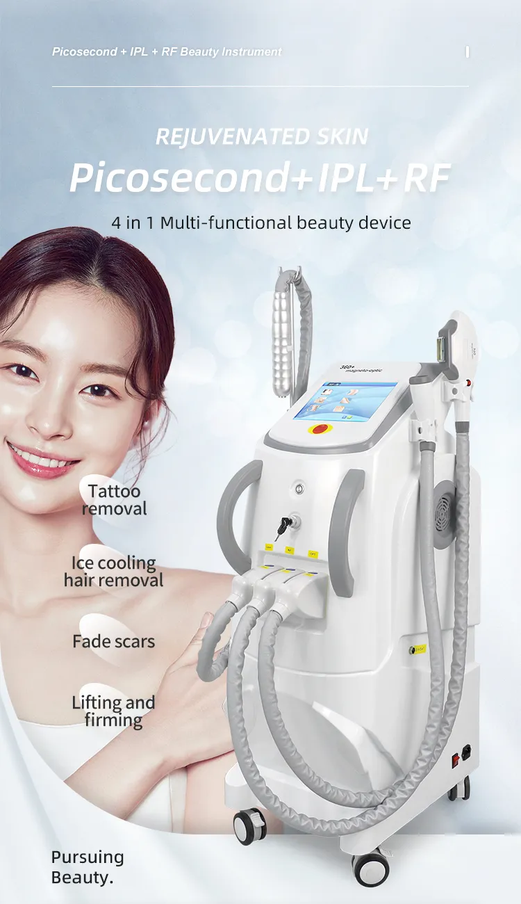 Elight IPL RF ND YAG Laser Machine