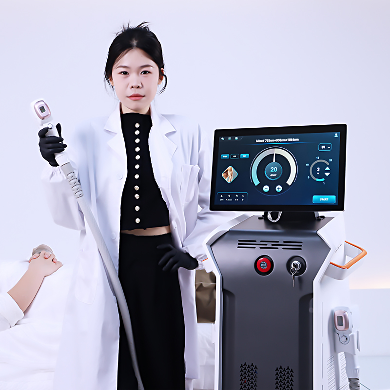 Dm60 Professional 3000W Diode Laser Hair Removal 755nm 808nm 940nm 1064nm Laser Hair Removal Device