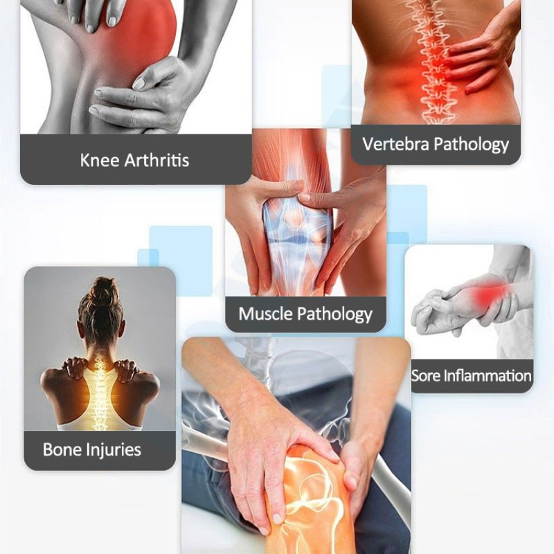 Non Invasive 6t Pemf Magneto Therapy System with 830nm Laser for Inflammation