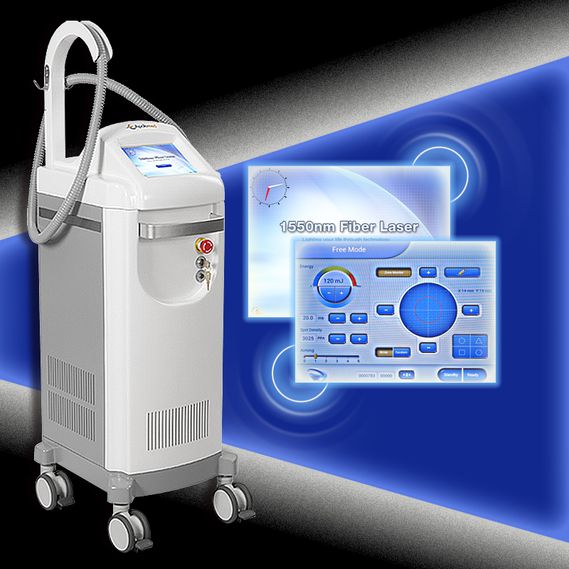 Advanced Air Cooling System 1550nm Erbium Glass Fractional Laser Equipment