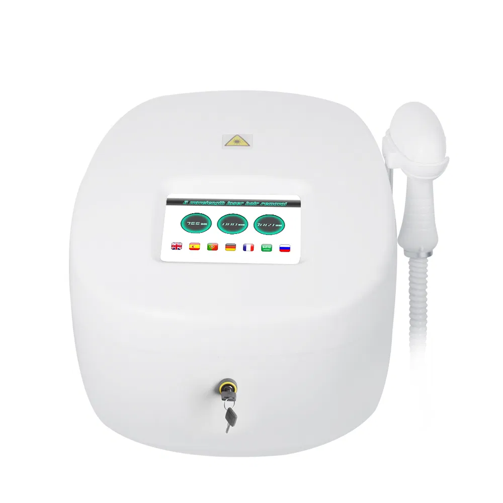 Portable High Power 600W Permanent Electric Laser Diode 808 Hair Removal Medical Laser Equipments for SPA Clinics