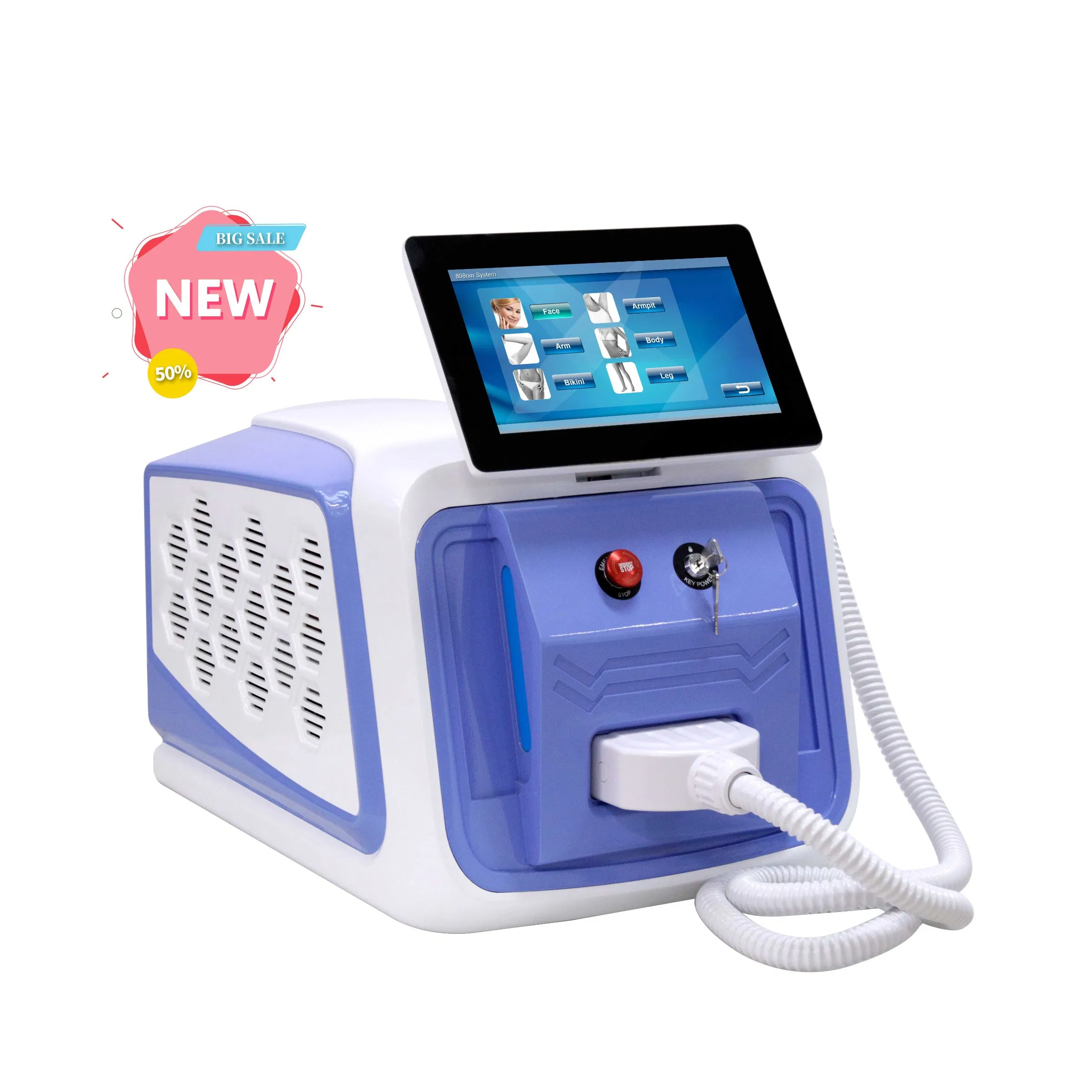 2023 Newest Diode Laser Hair Removal IPL 808nm 755 808 1064 3 Wavelength 755 1064 808 Epilator Laser System