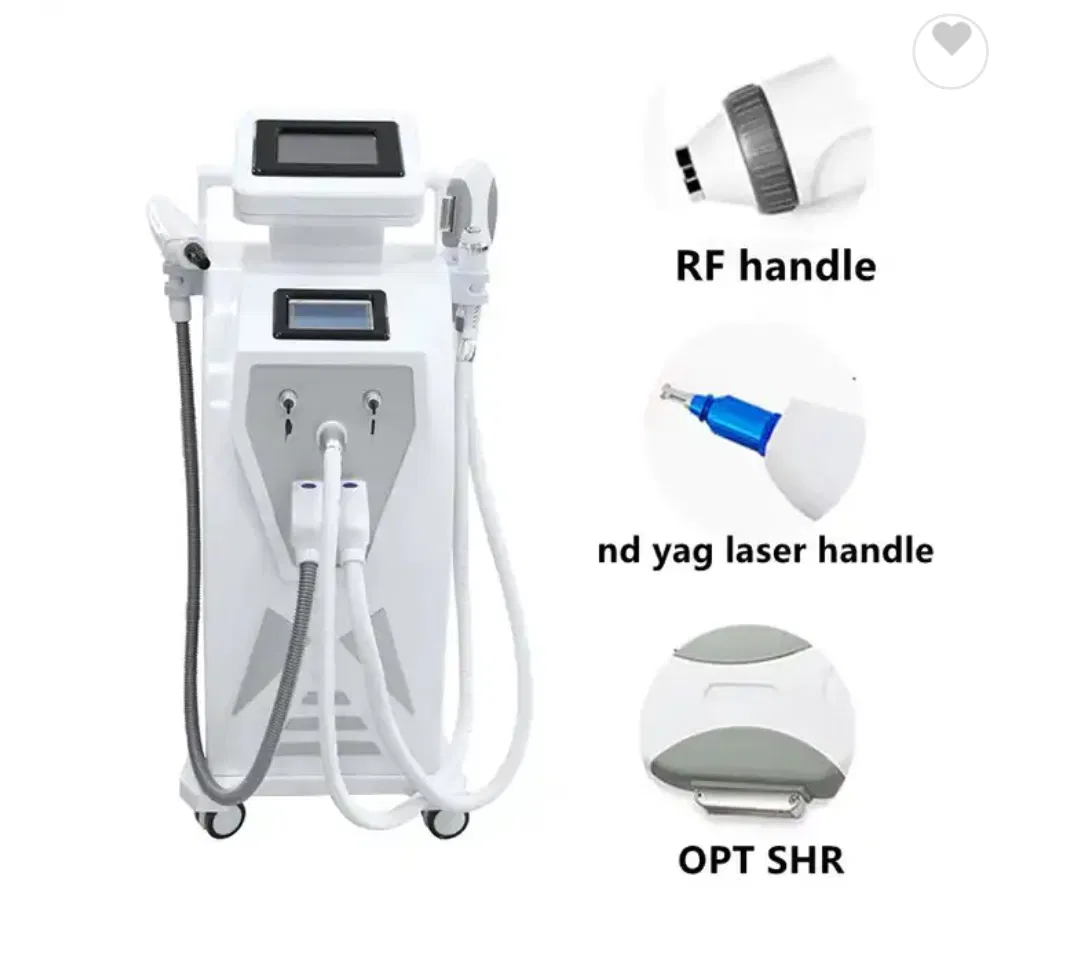 Factory Sell 3 In1 Elight IPL Opt Hair Removal Machine RF Machine Picosecond Laser ND YAG Tattoo Removal Hair Removal
