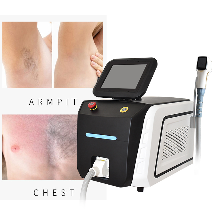 2022 New Painless Device Salon Machine Permanent 808nm Portable Diode Laser Hair Removal Machine