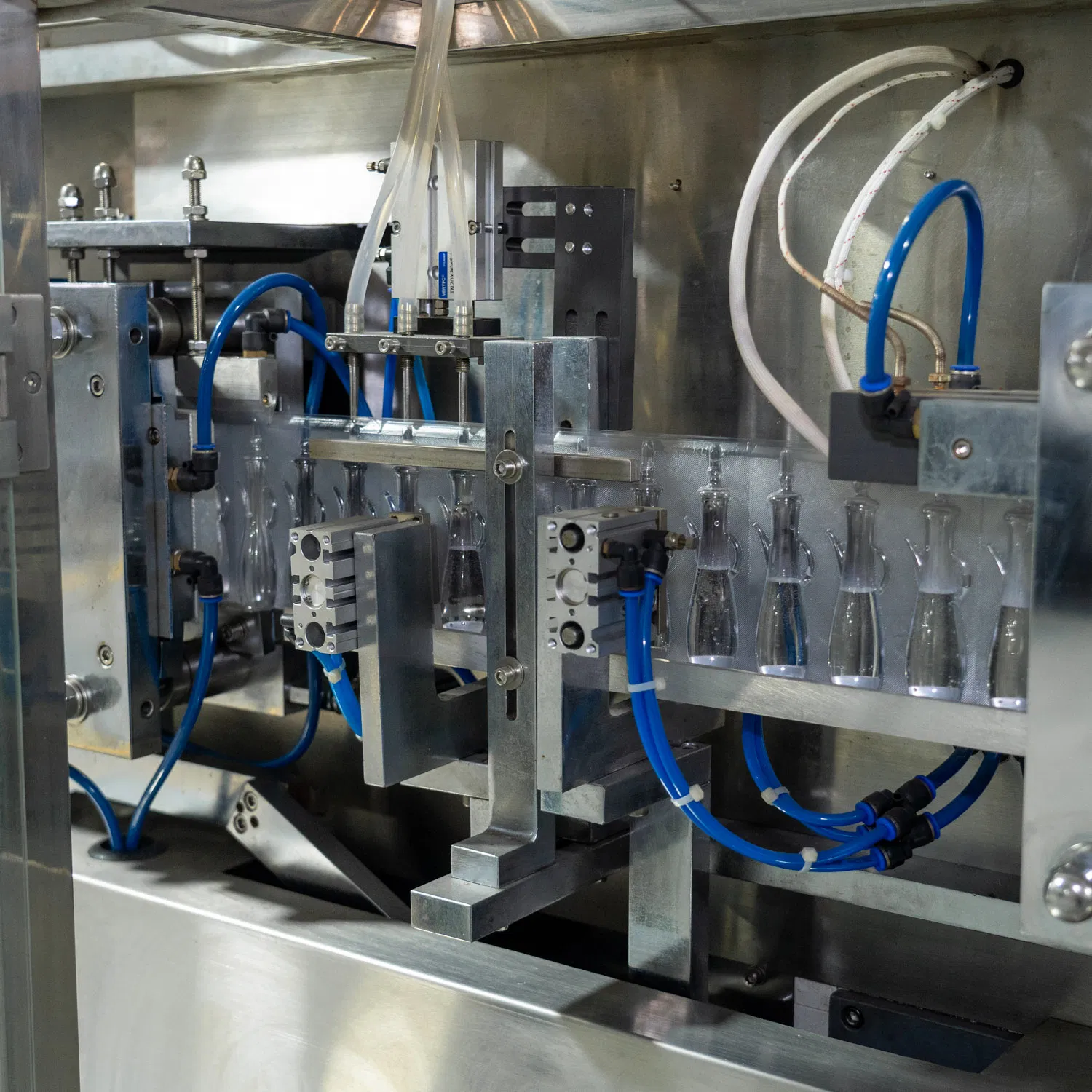 Touch Screen Controlled Automatic Filling and Sealing Machine