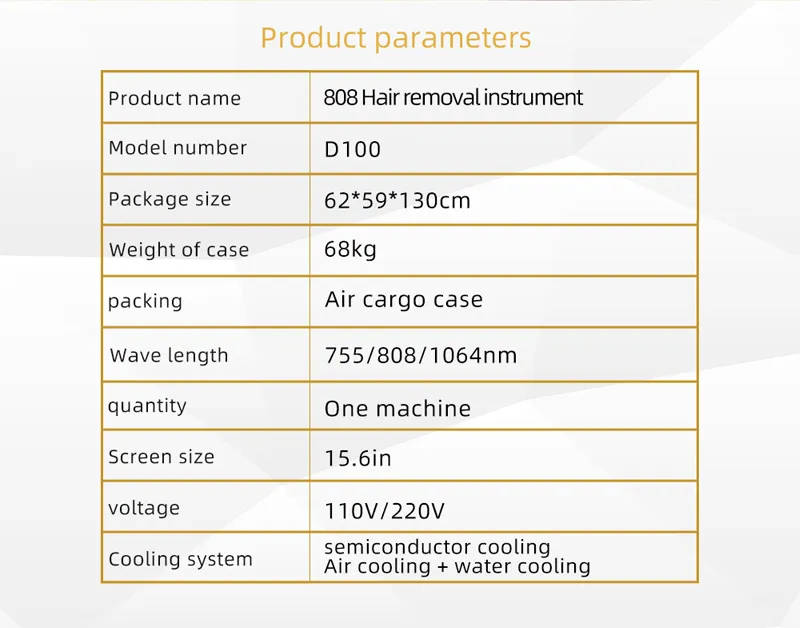 Technical Specifications