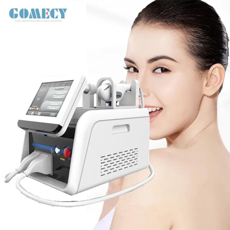 Gomecy Latest Dpl+Pico Laser 2 in 1 Machine Double System for Hair Removal Tattoo Removal Carbon Peeling Skin Rejuvenation