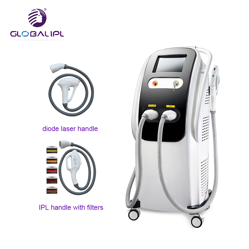 2 in 1 808nm Diode Laser +IPL Multifunction Laser Beauty Machine