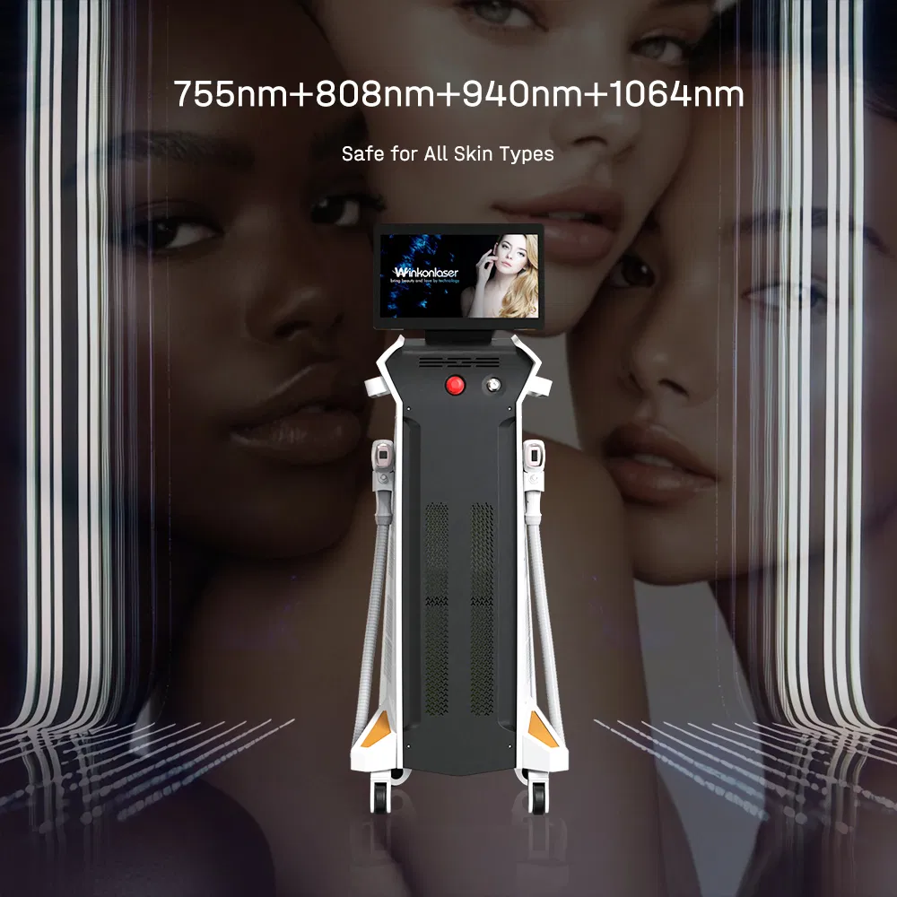 High Power Ice Diode Laser Epilation Four Wavelengths Hair Remover Laser Beauty Equipment