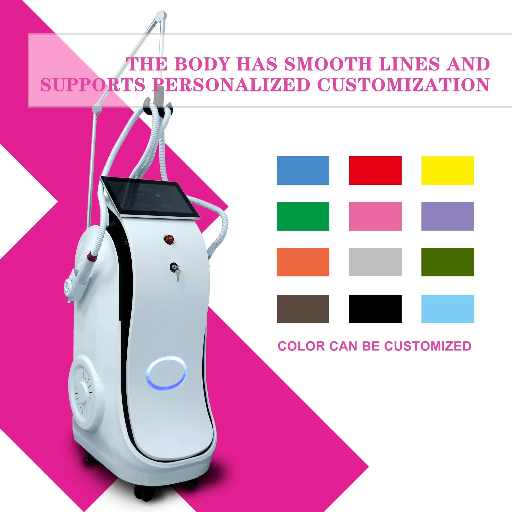 Km Laser Multifunction 3 In1 IPL+ND: YAG Laser+ Diode Laser+ RF IPL Hair Removal Skin Rejuvenation Acne Pigmentation Treatment Machine Opt IPL Laser