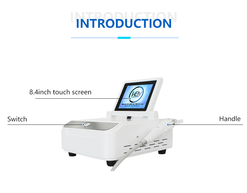 Professional RF Beauty Needles Device for Wrinkle Reduction and Anti-Aging Treatment