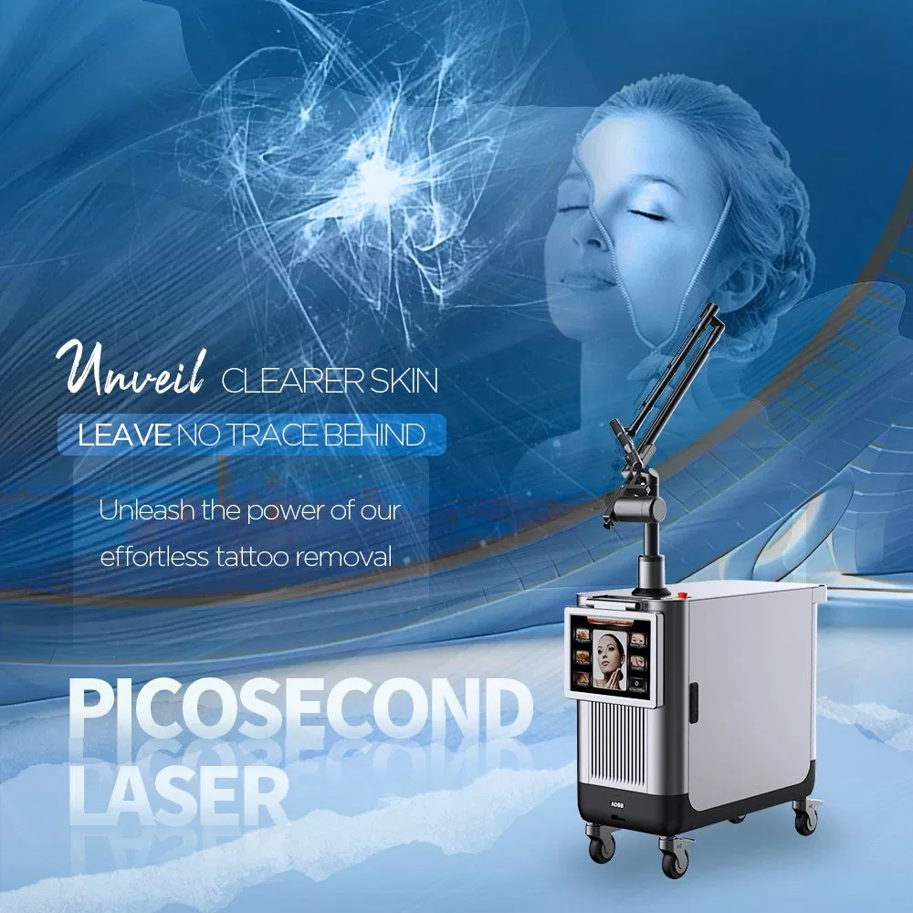 Picosecond Laser Pico Laser Tattoo Removal Skin Whitening Machine