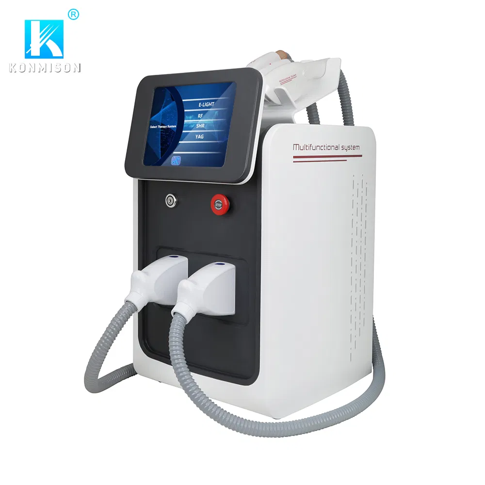 Water Air Semiconductor Cooling System 3 in 1 IPL RF Laser Hair Removal Machine
