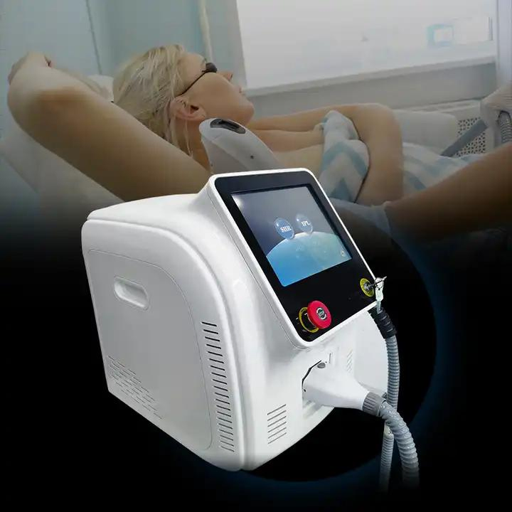 Multifunctional Ice Cooling System IPL Hair Removal for Whole Body Medical Grade