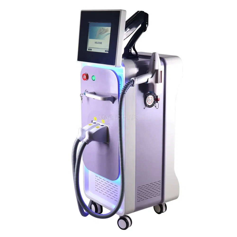IPL Opt Shr Korea Laser Hair Remover / ND YAG Laser Tattoo Removal Machine