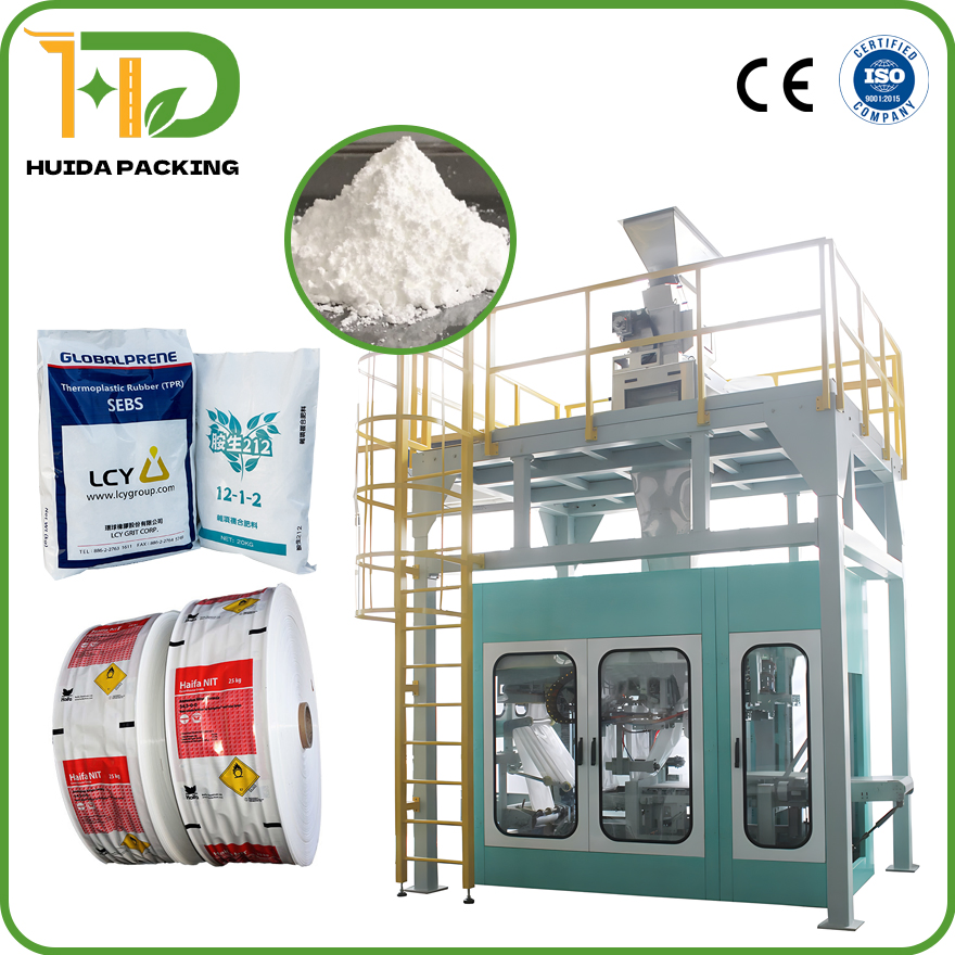 Efficient Fertilizer Bagging System for 25kg-50kg Bags Fully Automatic Bagging Machines Manufacturer