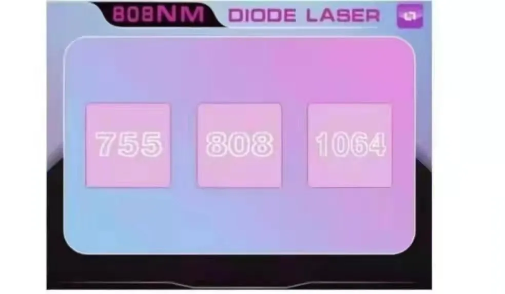 3 Wavelengths Diode Laser
