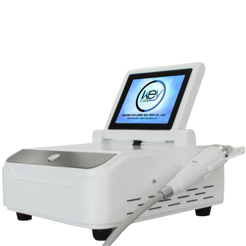 Fractional RF Microneedle Skin Rejuvenation Golden Micro Needle Device for Beauty Salon Use